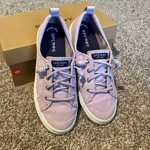 SPERRY Top-Spider. Memory Foam. Lilac/purple. Size 8.